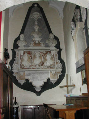 Newman Monument at Fifehead Church